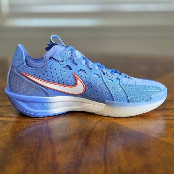 Nike GT Cut 3 Air ZoomX UNC Royal Pulse White Basketball Shoes 12 SE DV2913-403 - Picture 8 of 16